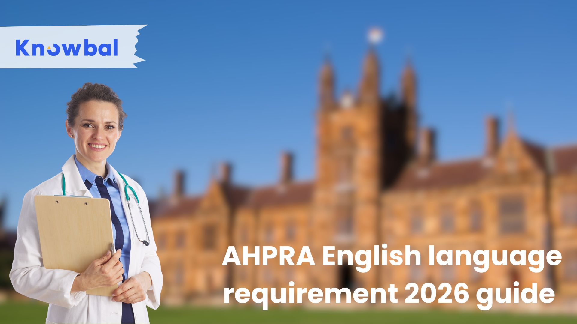 AHPRA English language requirement 2026 guide for nurses and international students