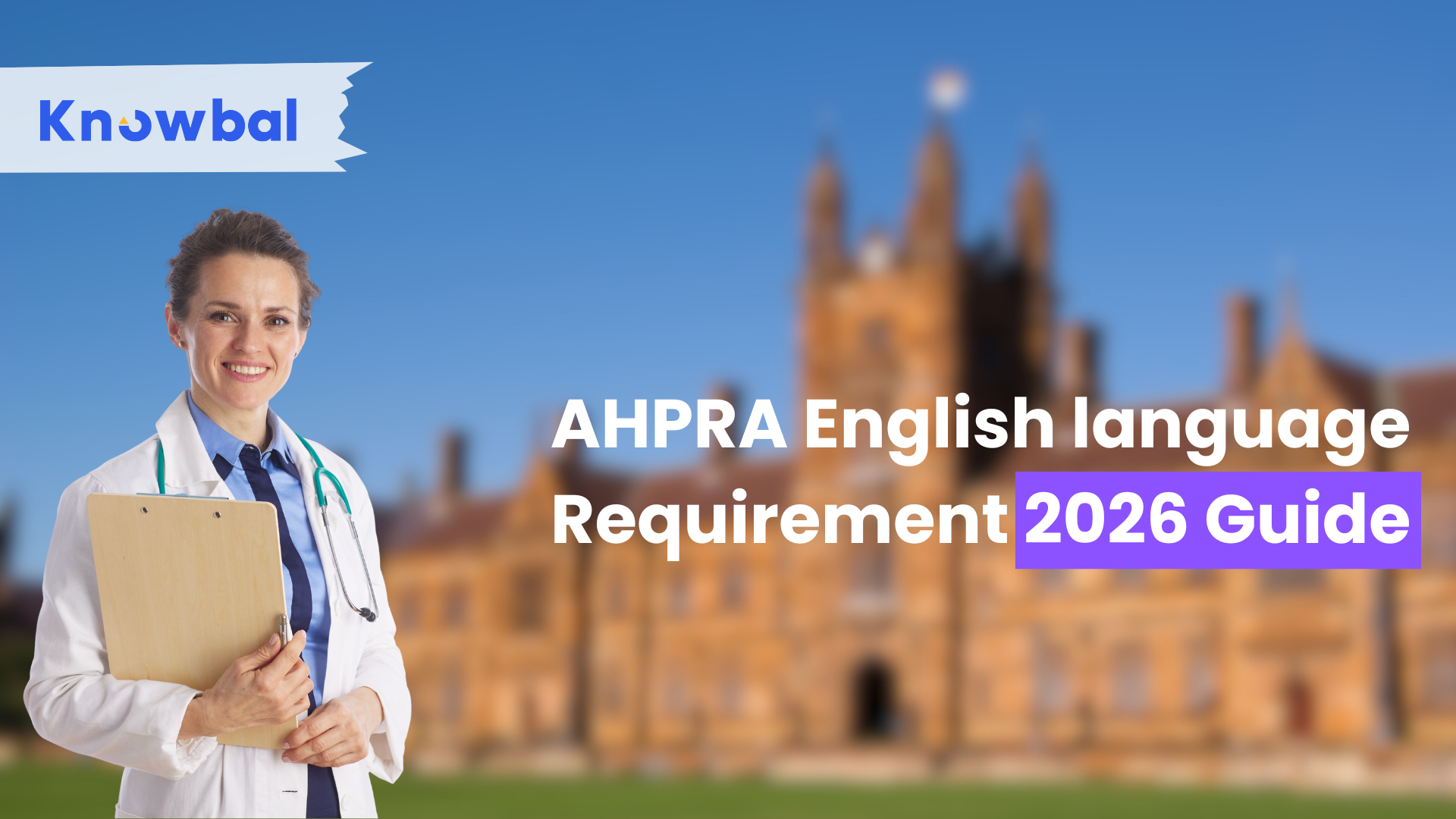 AHPRA English language requirement 2026 guide for nurses and international students