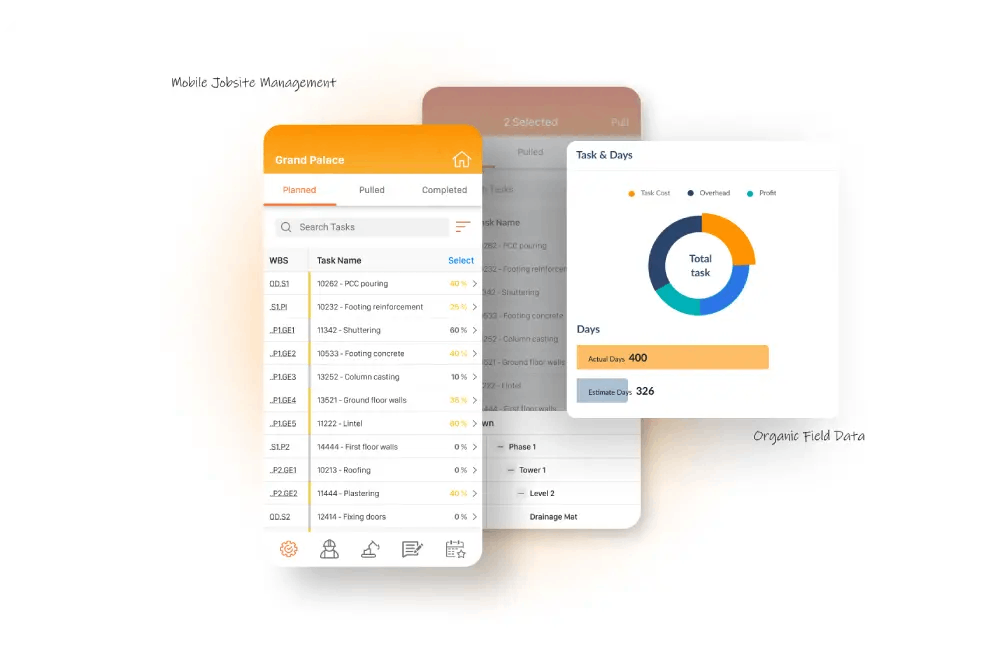 mobile jobsite management