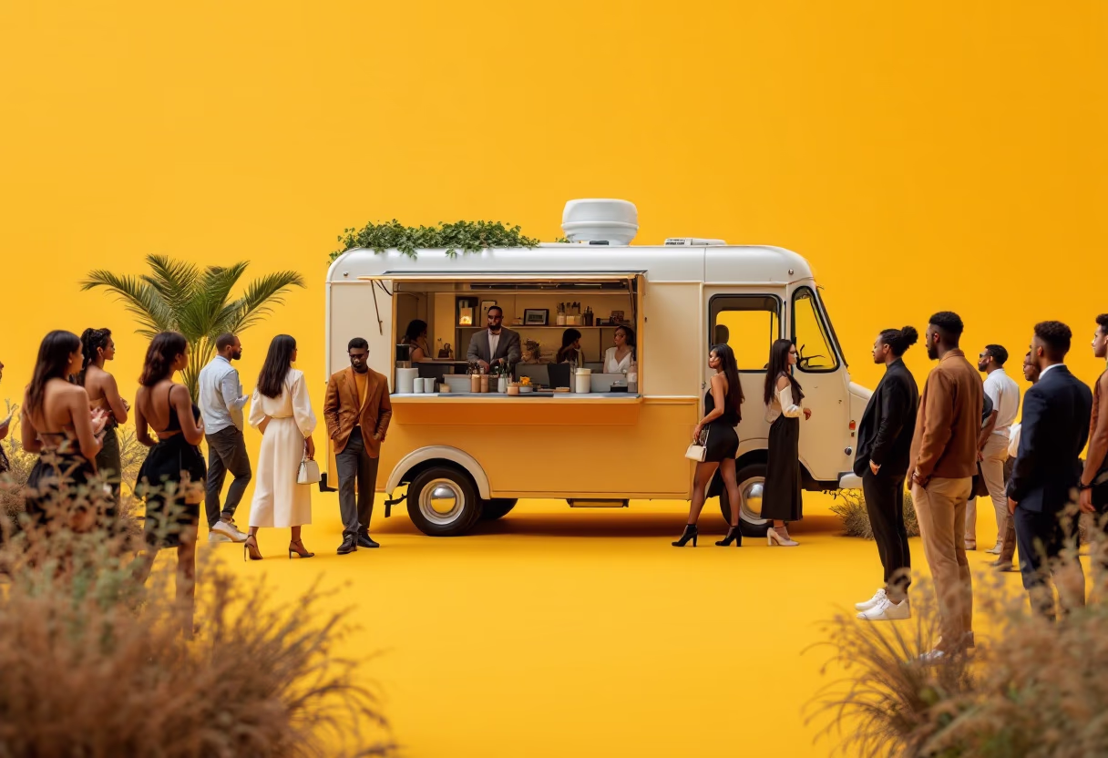 image of food truck event