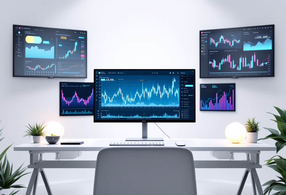 image of webinar setup (for a blockchain and cryptocurrency)