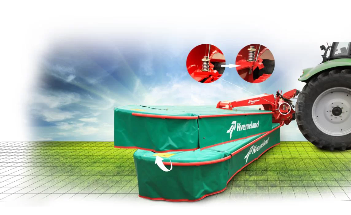Kverneland disc mower section