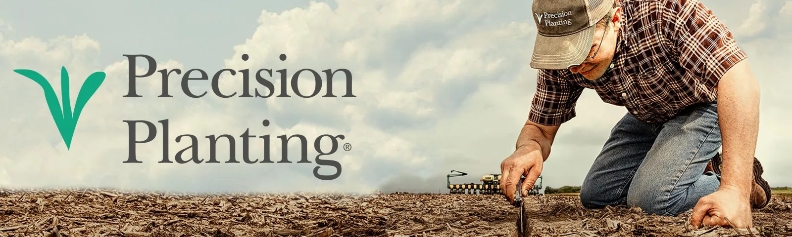 Система Precision Planting, демонстрираща три метода за постигане на по-точни резултати от сеитбата