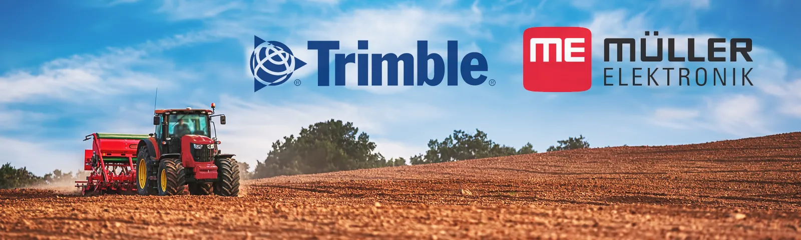 Представители на Trimble и Müller-Elektronik на събитието по обявяване на придобиването