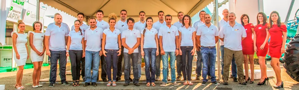 Щанд на НИК на BATA Agro Есен 2015 с решения за прецизно земеделие