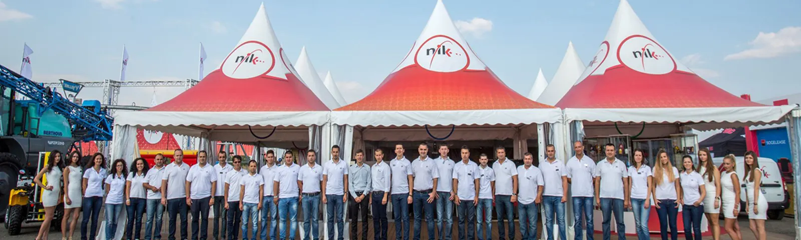 Изложбен щанд на НИК на BATA AGRO 2017 с продукти за прецизно земеделие и напояване