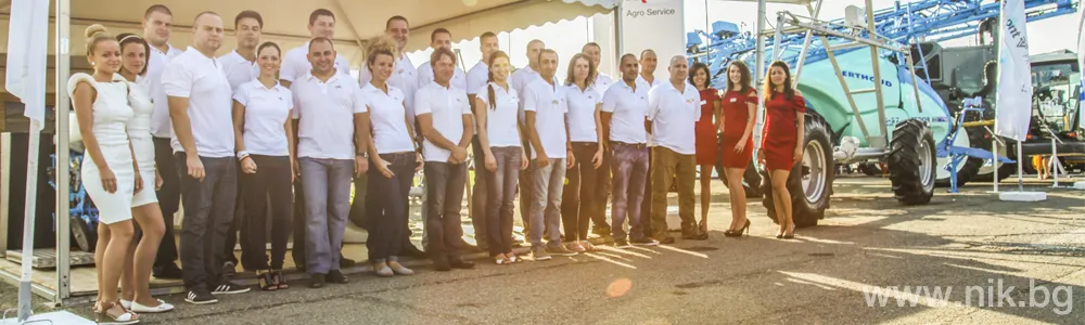 Щанд на НИК на международното земеделско изложение BATA AGRO 2014