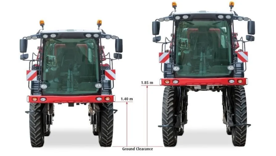 Kverneland iXflex – хидравлично регулиране на просвета