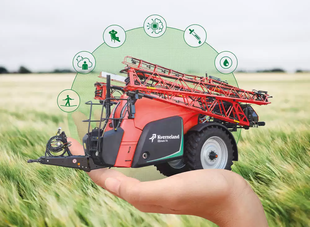 Kverneland iXtrack T4 Essential - лесна за употреба