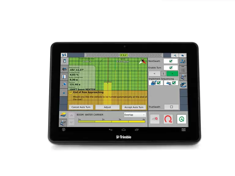 NextSwath boom guidance system