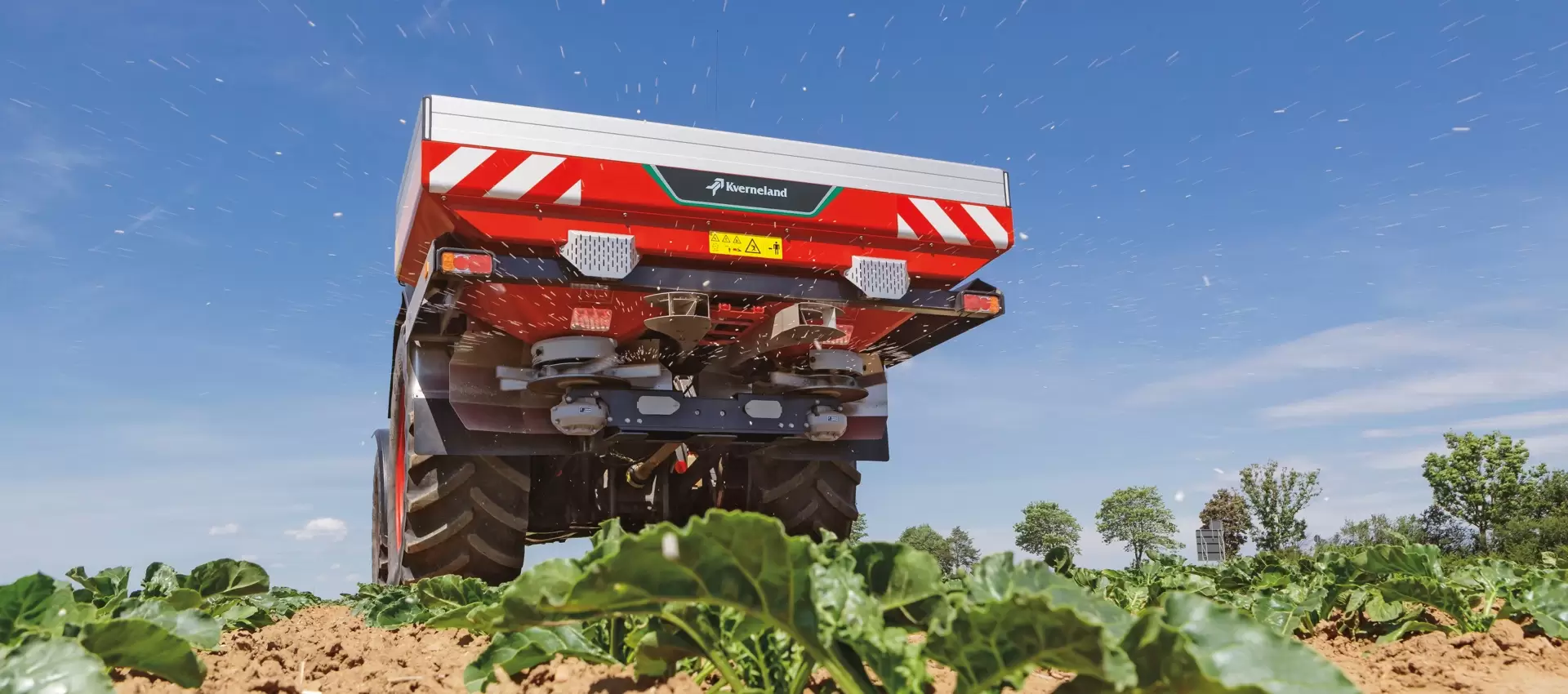 Kverneland Exacta TL GEOSPREAD fertiliser spreader