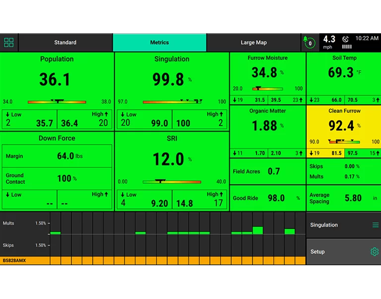 Precision Planting мониторинг