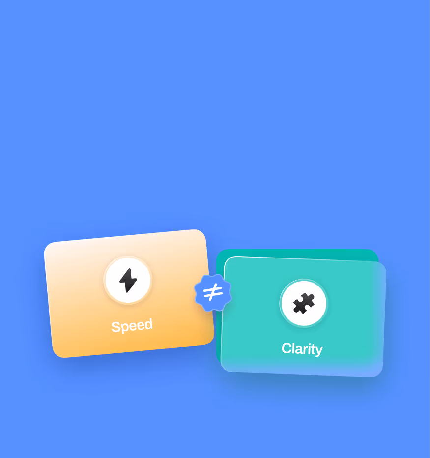 Speed Is No Longer a Startup Advantage. Clarity Is.