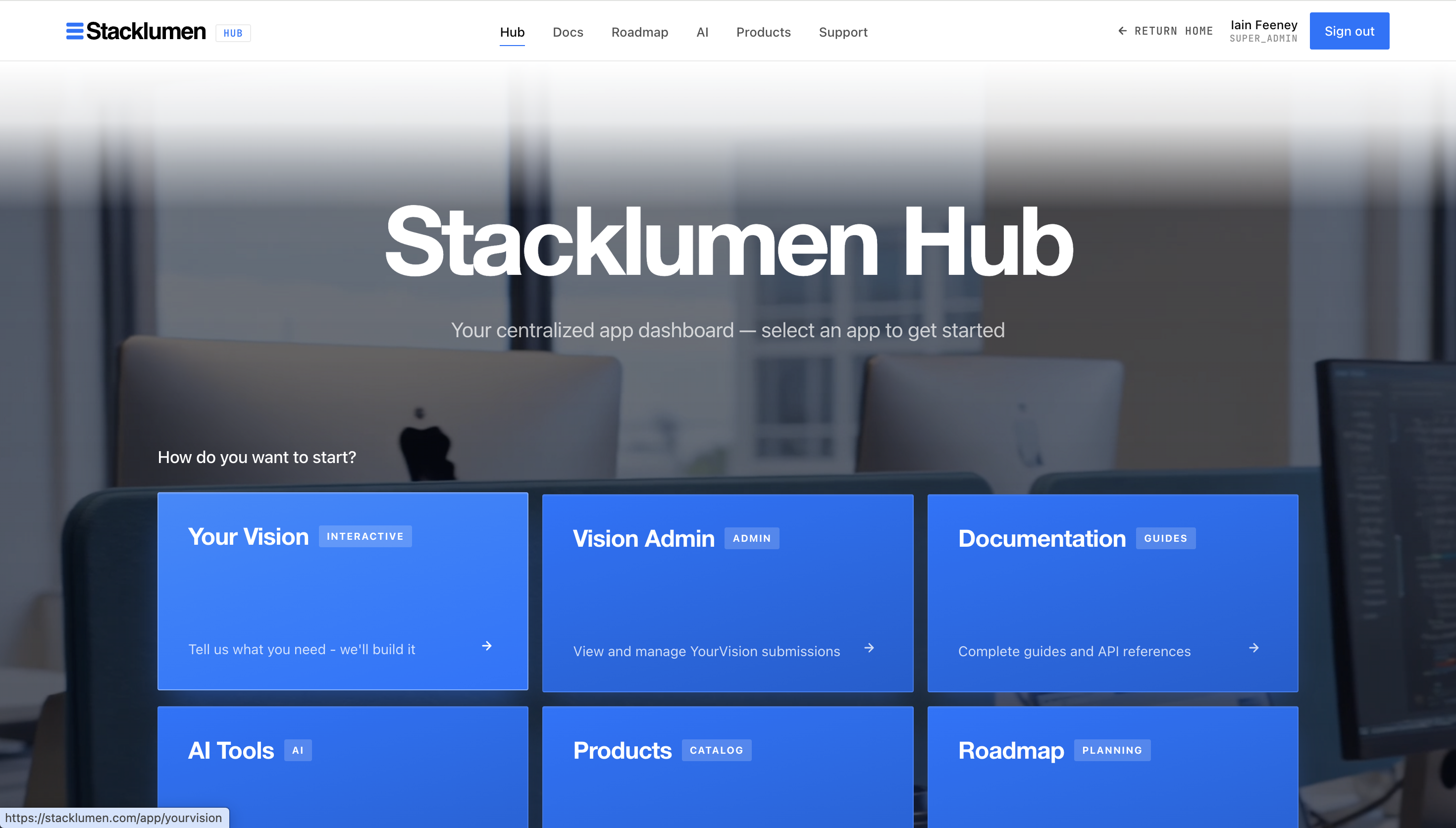 Stacklumen