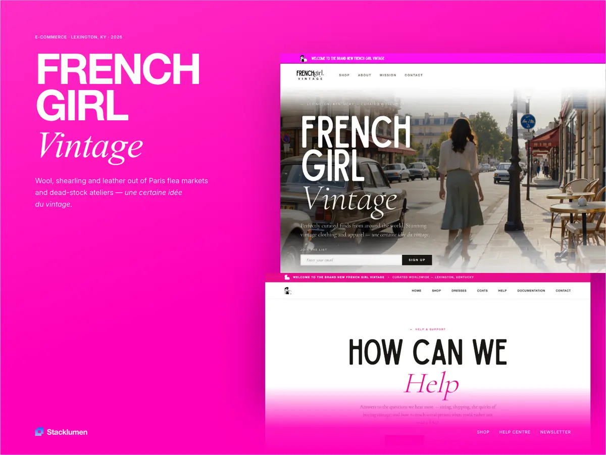 French Girl Vintage