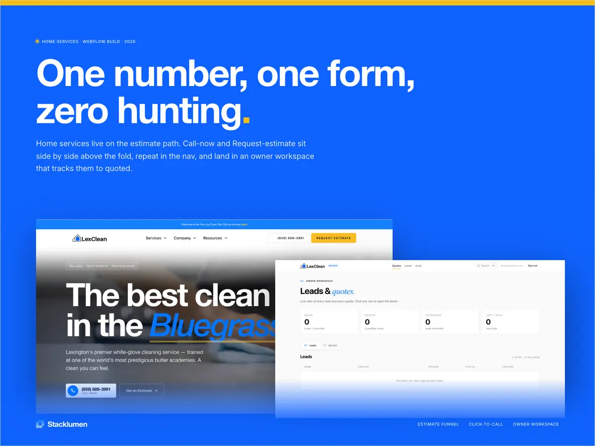 LexClean website