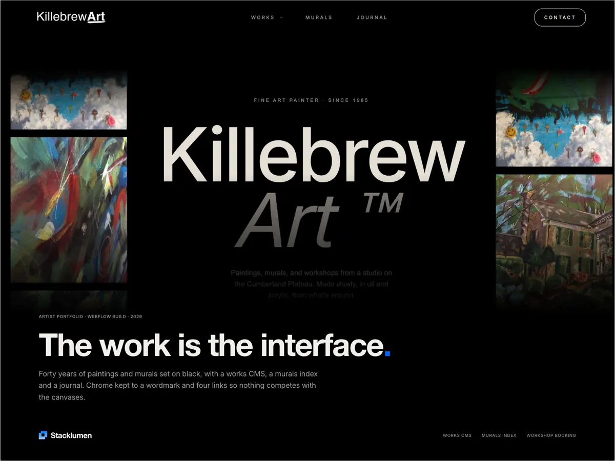 Killebrew Art website