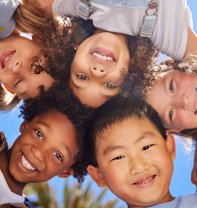happy children smiling pediatric care