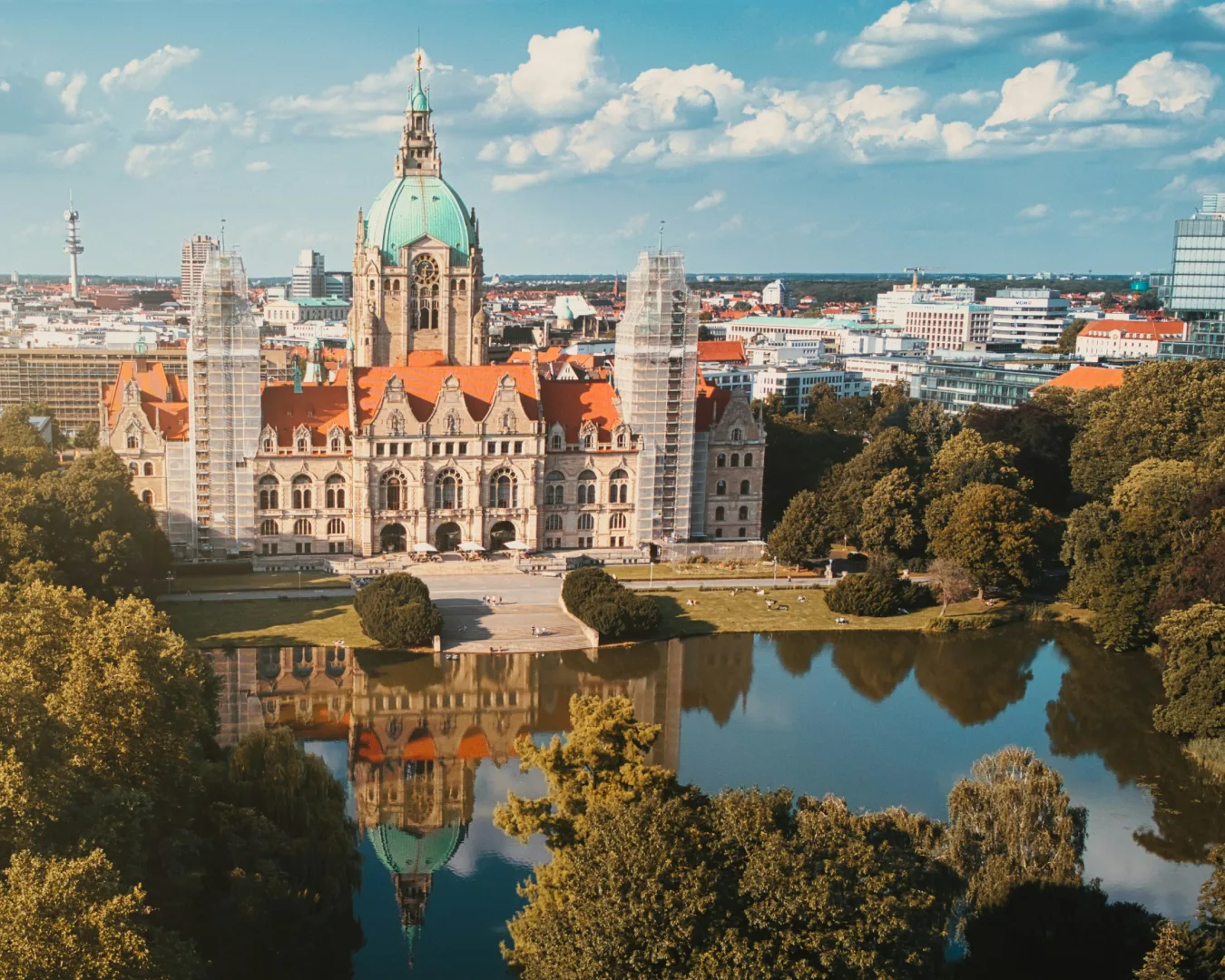 Picture of hanover skyline