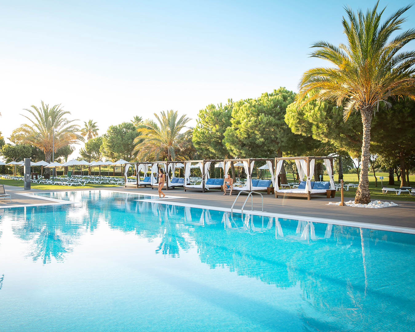 Gartenanlage des ROBINSON Quinta da Ria in Portugal