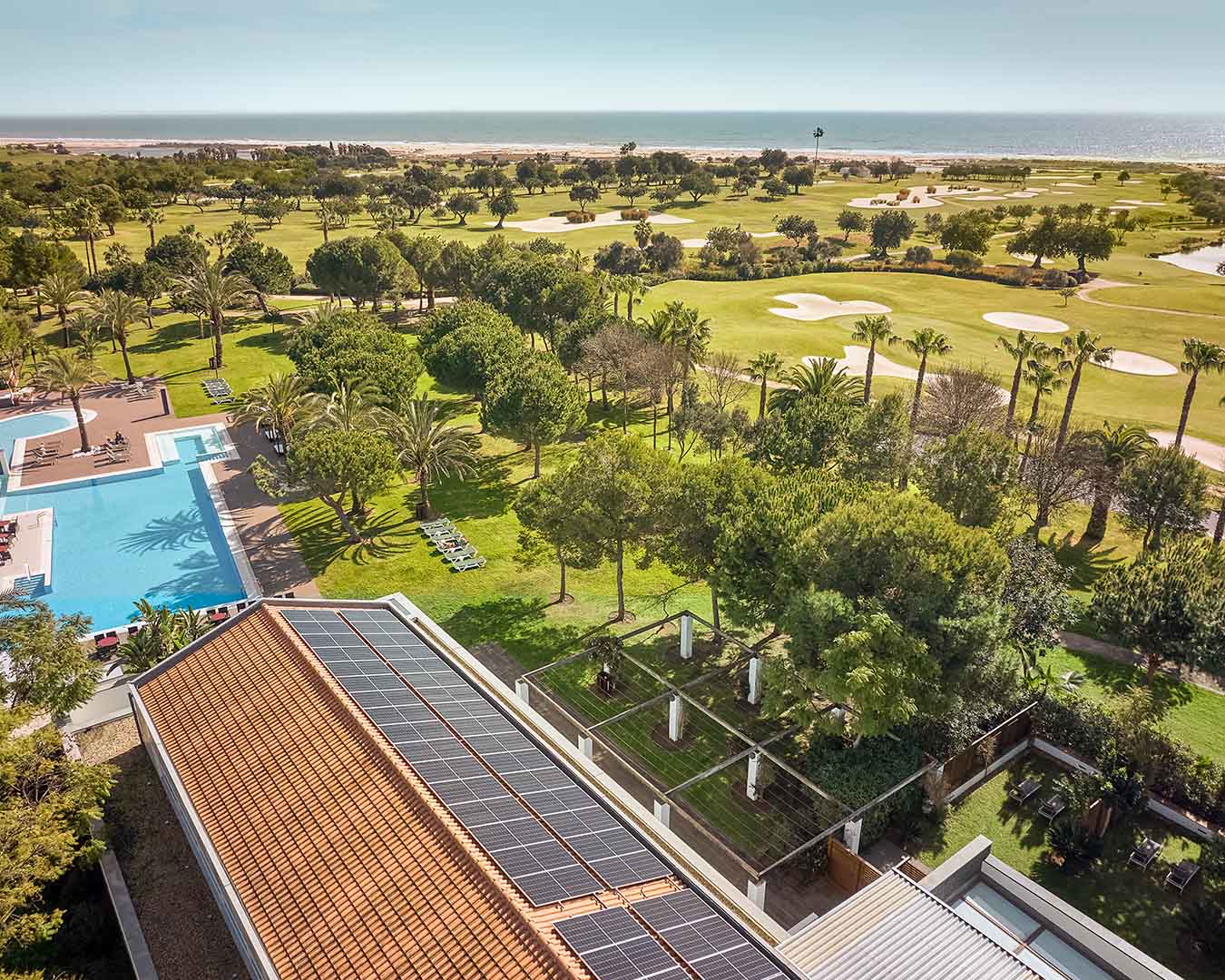 Blick auf die Algarve-Küste beim ROBINSON Quinta da Ria