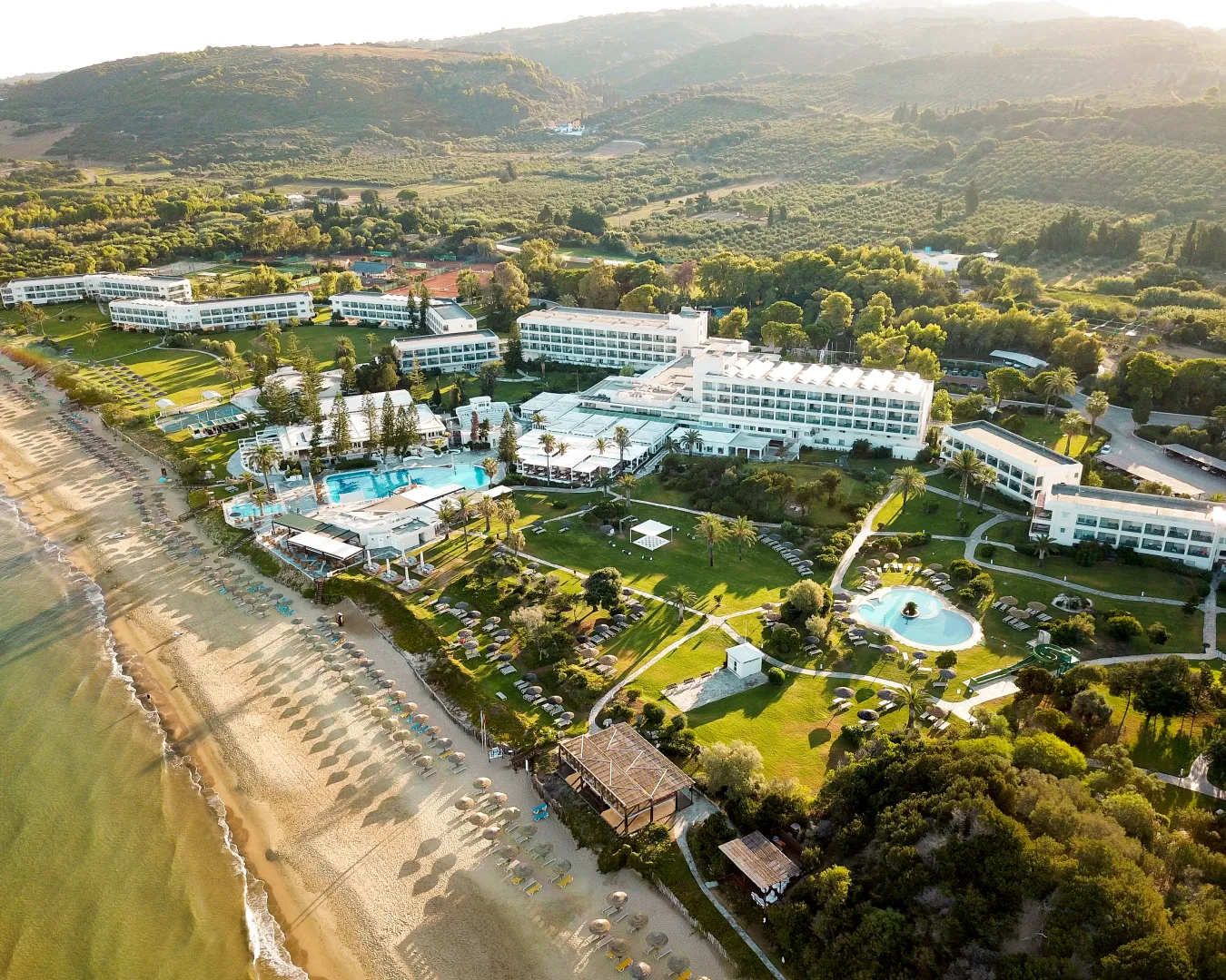 Anlage des ROBINSON Kyllini Beach in Griechenland