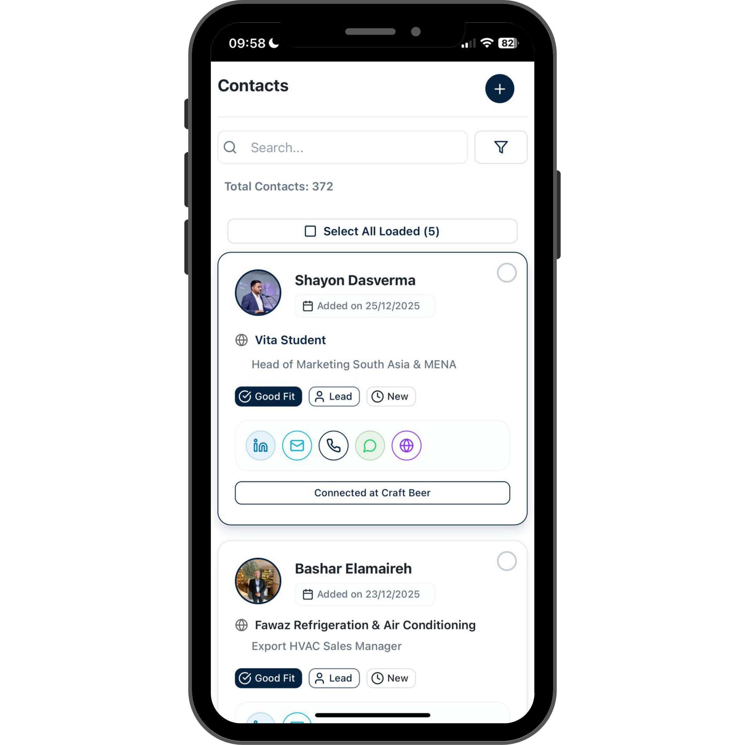 A man and a woman standing next to each other.