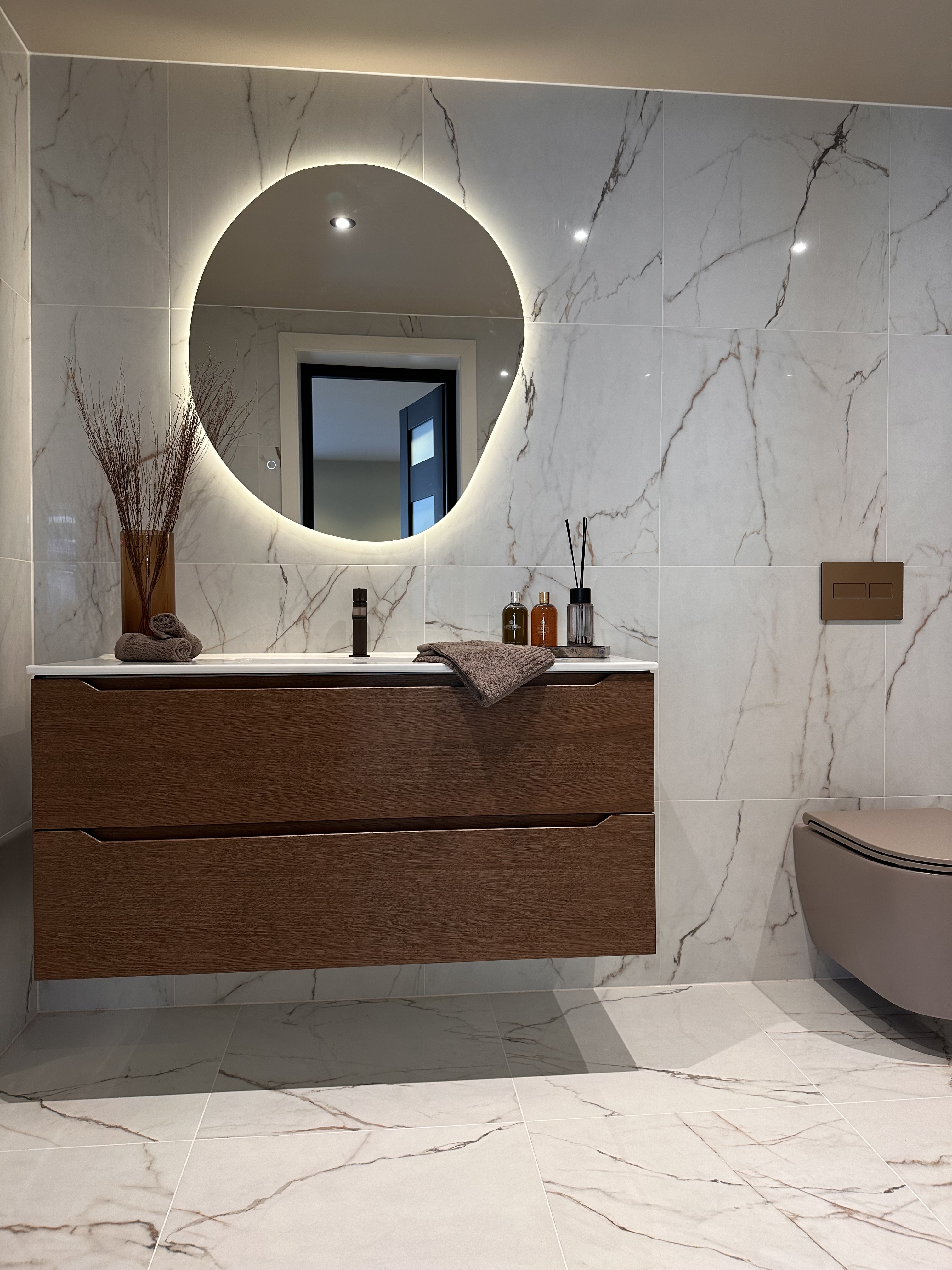 Totalrenovering av bad levert av Rørlegger Bergen VVS