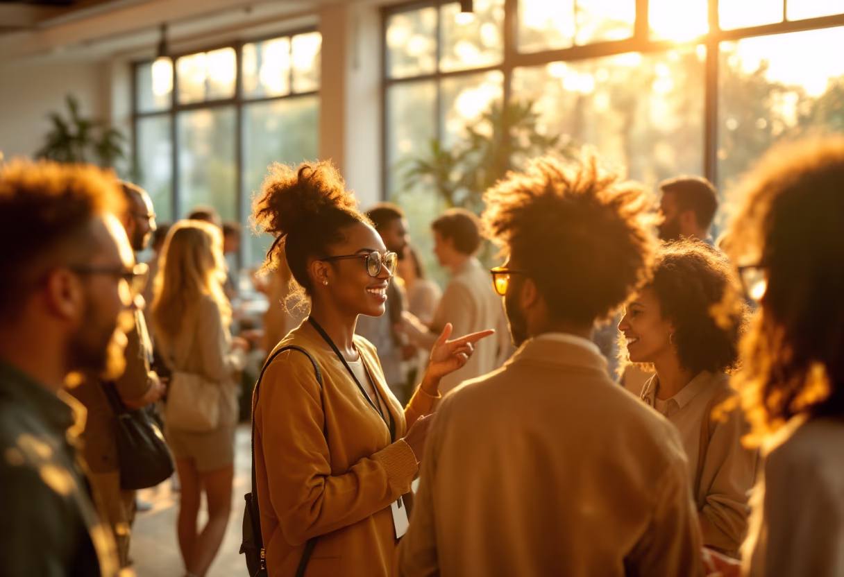 image of networking event (for a hr tech)