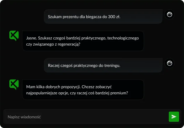 Przykład rozmowy z X-TALK