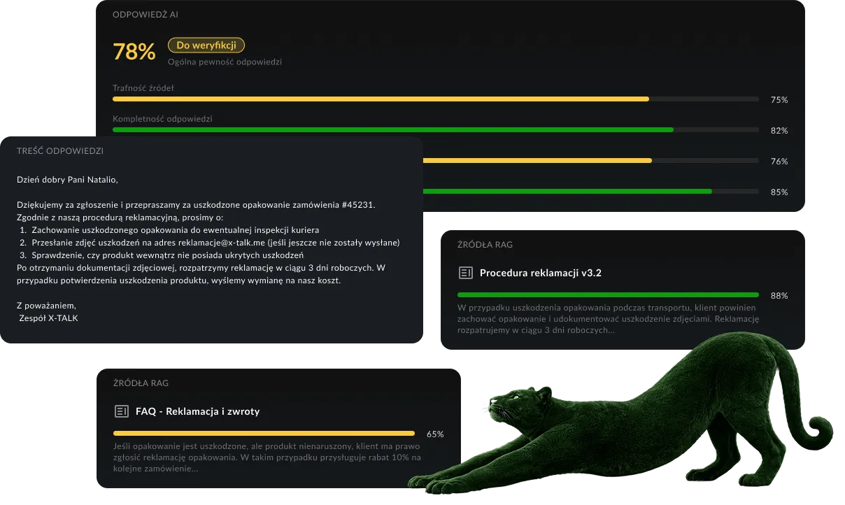 Wizualizacja możliwości X-TALK