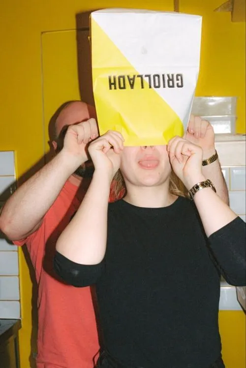 Hospitality staff having fun at work