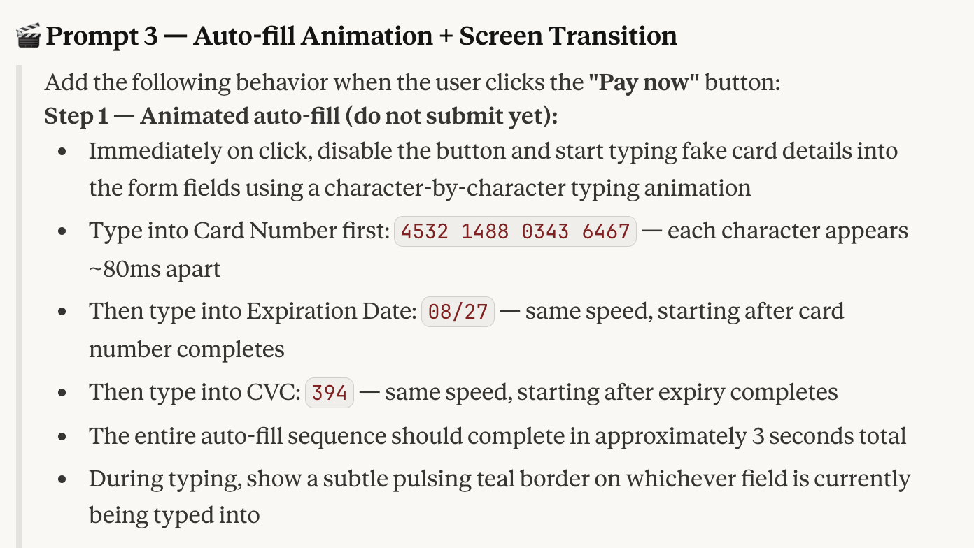 lovable prompt design
