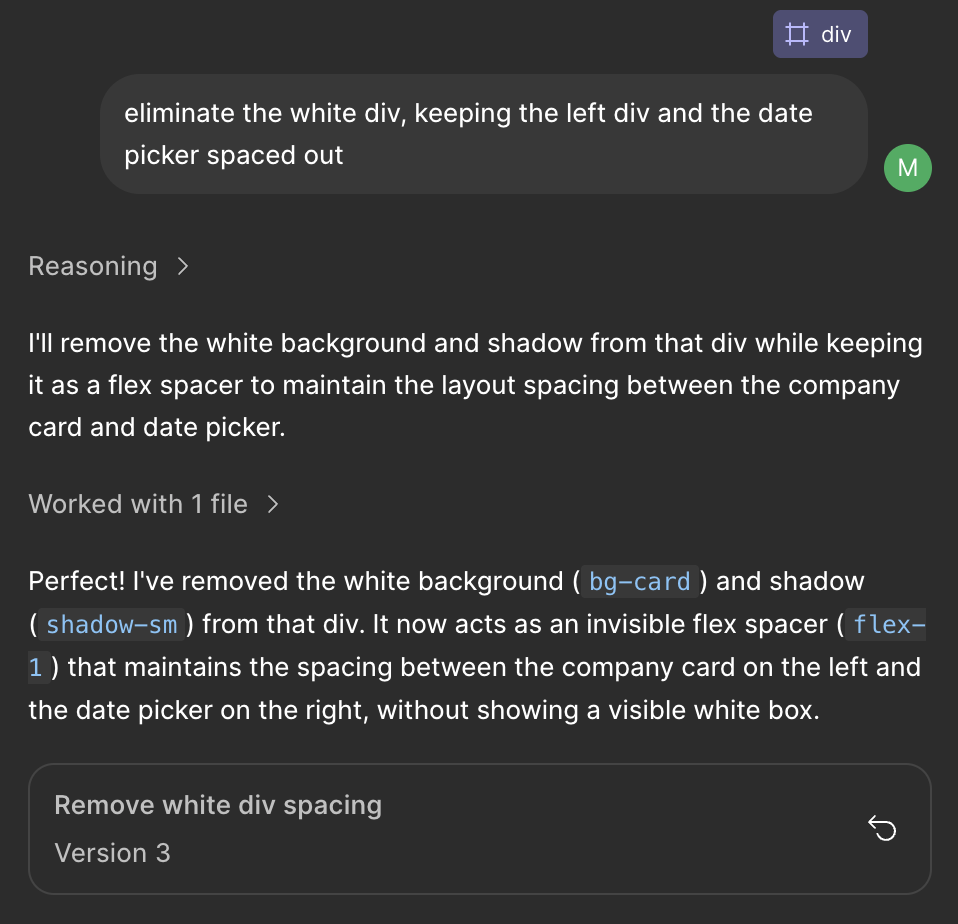 Figma Make prompt example