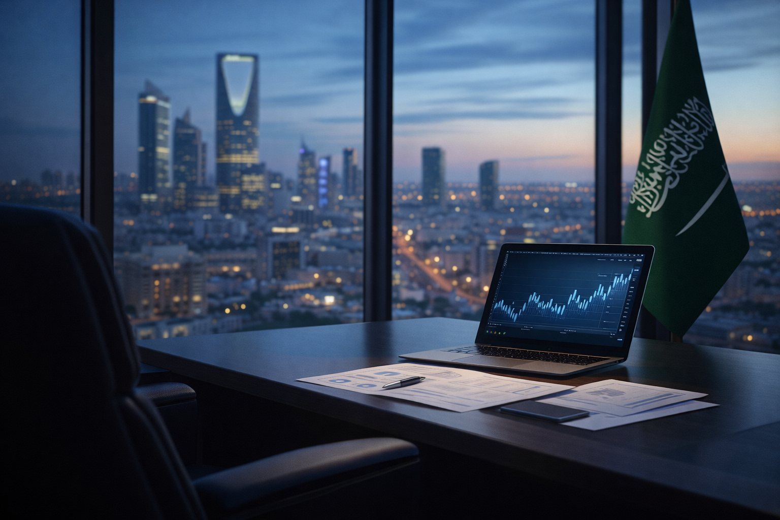 image of a city skyline (for a social media and communication)