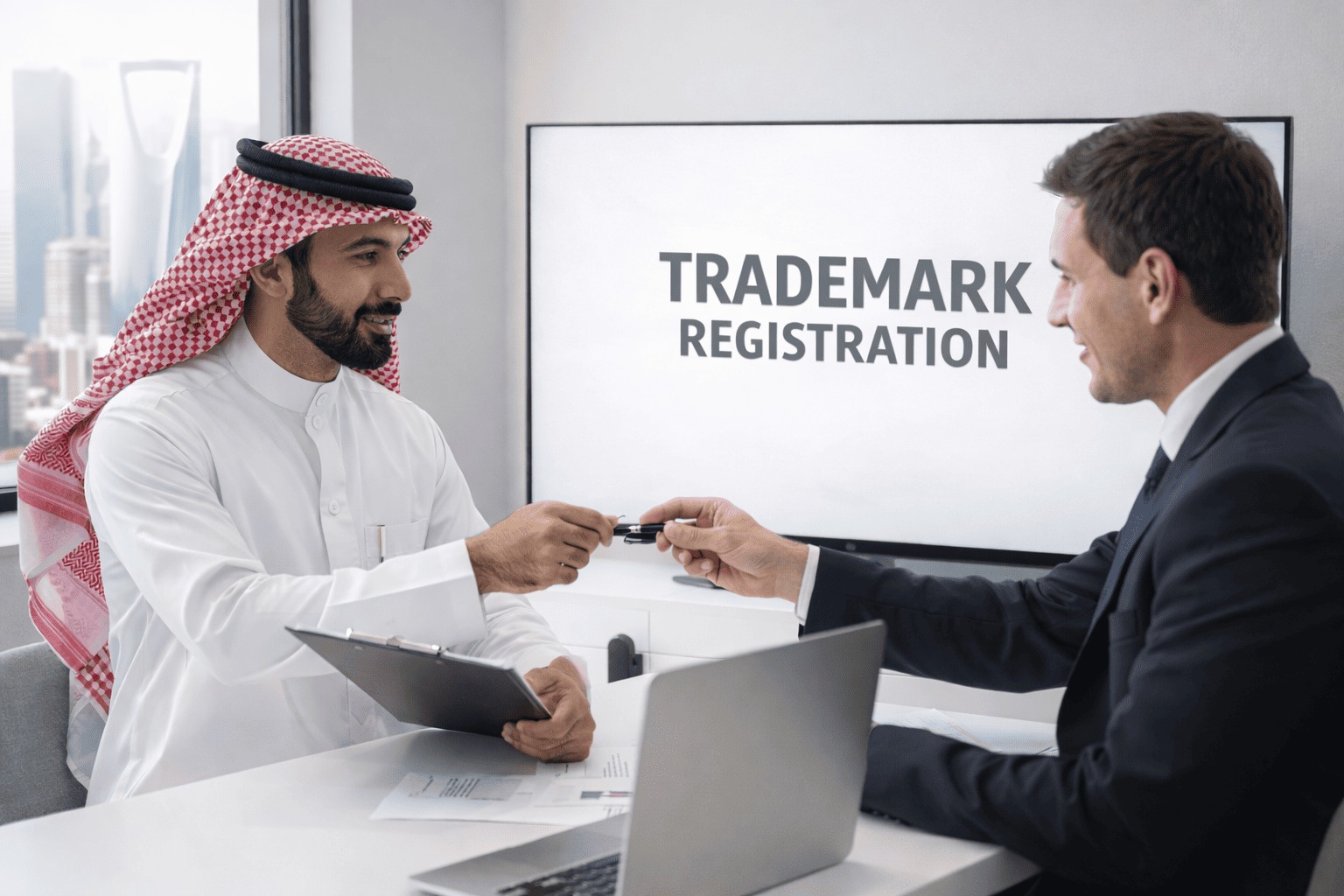 [background image] image of a cityscape (for a ai legal tech company)