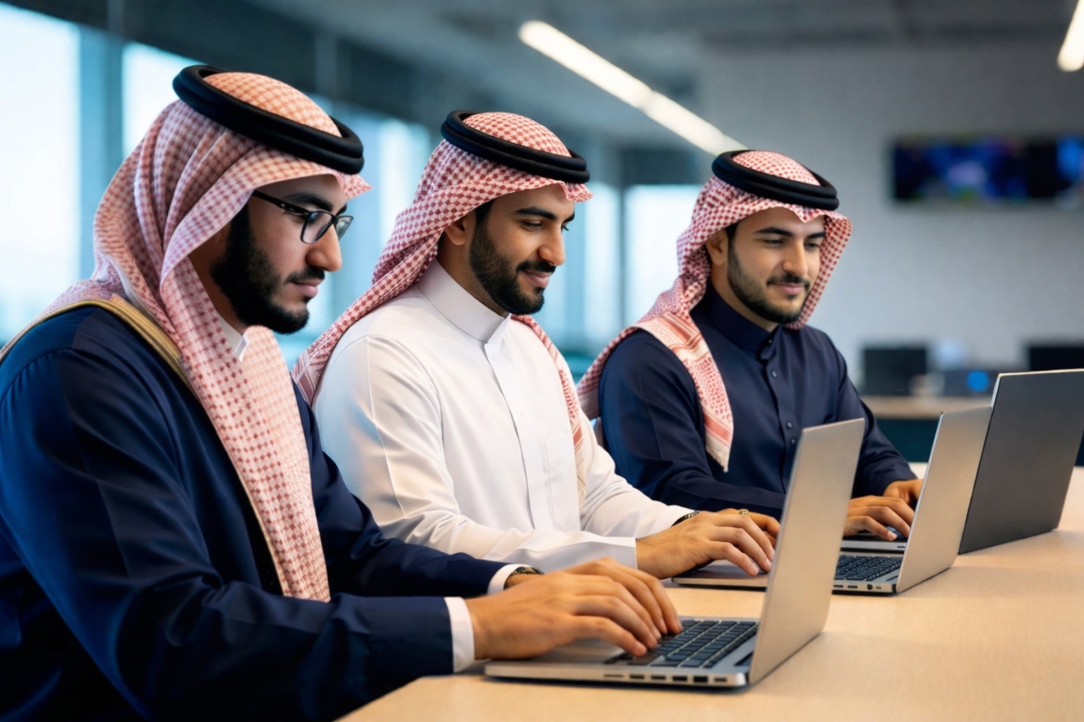 [background image] image of creative workspace (for a game development company)