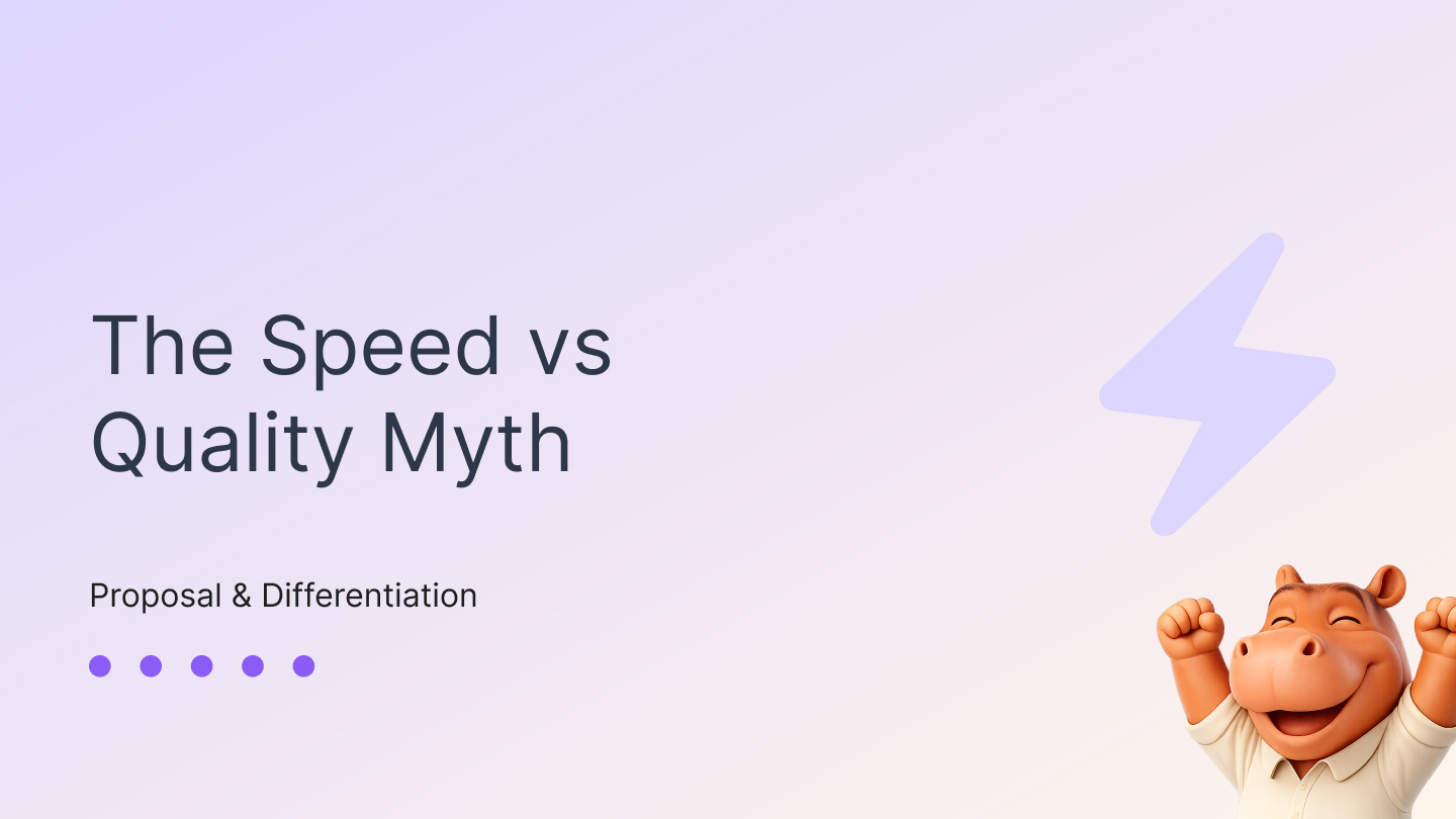 Speed vs Quality Myth: Why Automation Delivers Both
