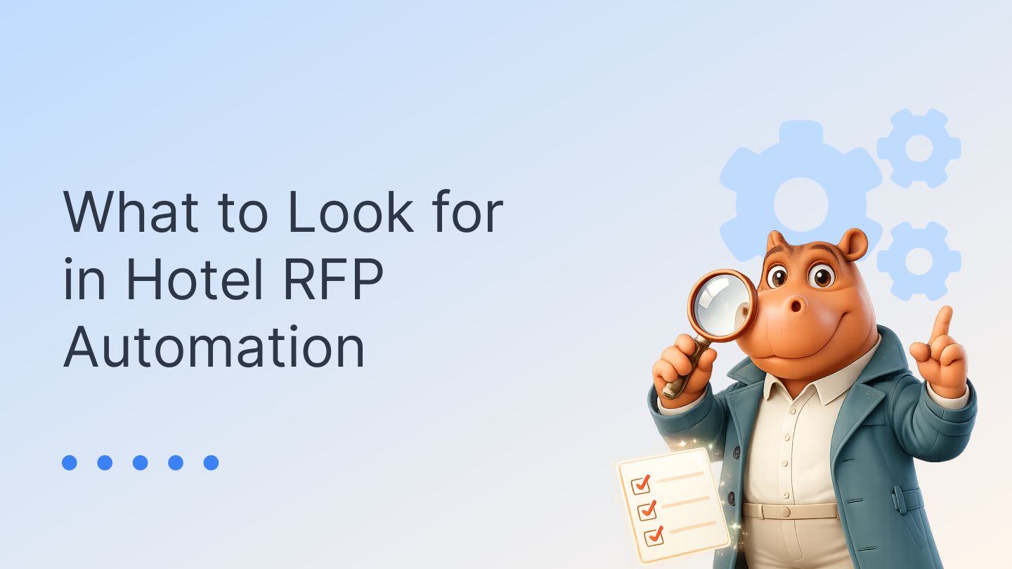 Hotel RFP Automation: An 8-Point Buyer's Checklist