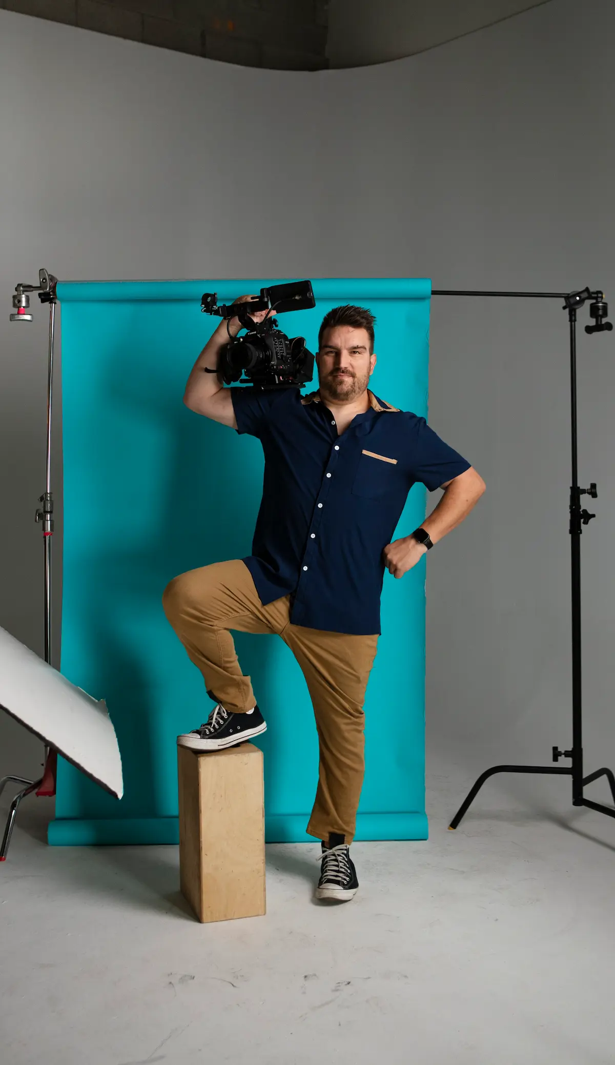 Mario Bosanac, Studio Manager and Camera Operator at STMNT Studios