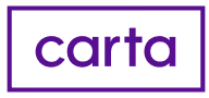 Carta logo in purple text within a purple rectangular border on white background.