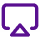 Smartphone displaying a purple icon of a house with an upward arrow inside it.