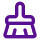 Icon of a purple trash can with a lid and a recycling symbol on the front.