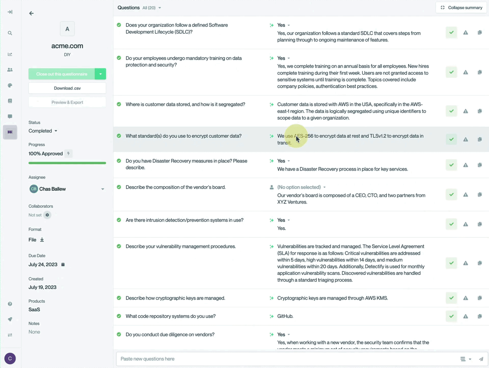 Conveyor usability gif