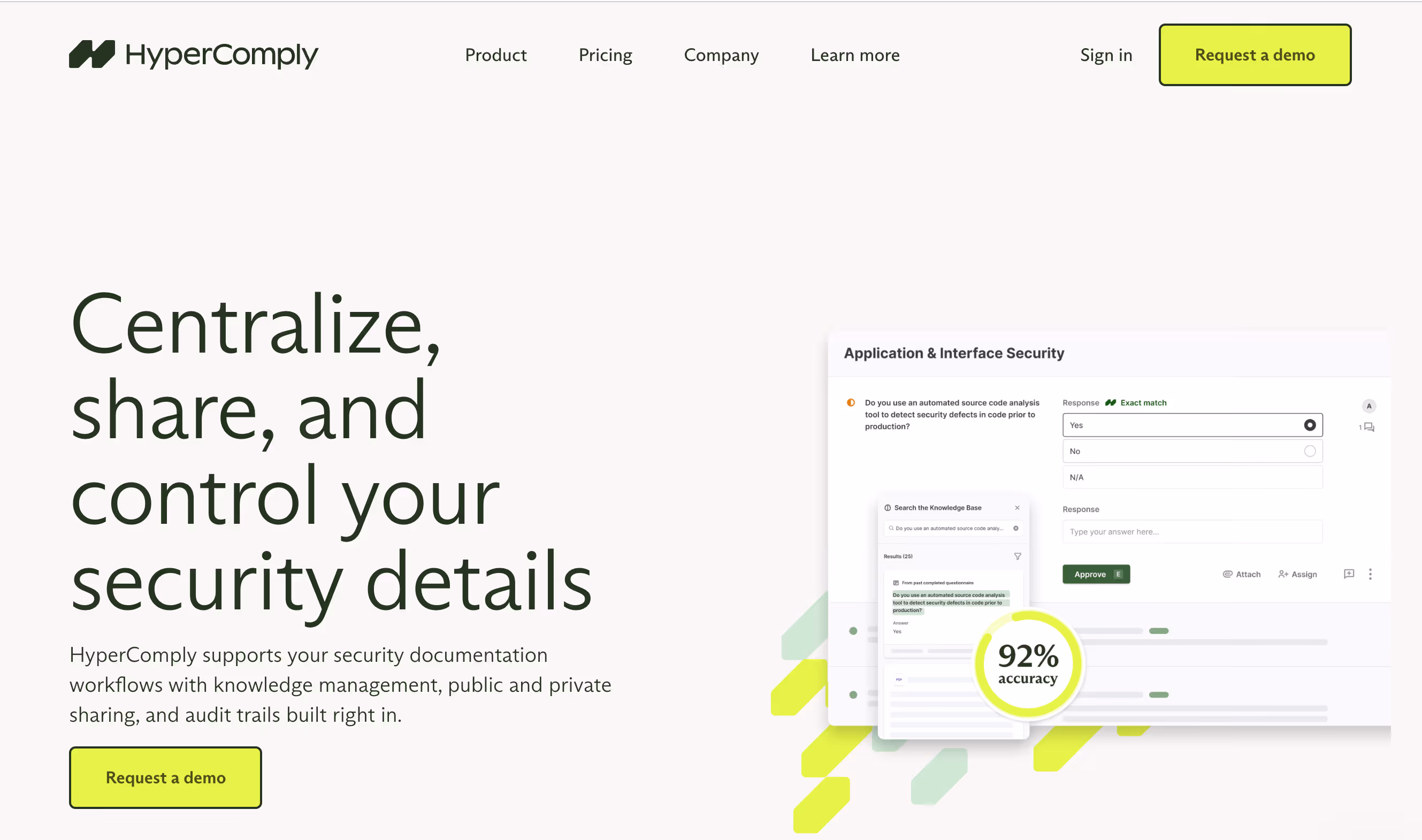 HyperComply screenshot