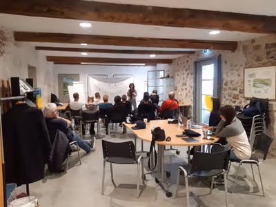 L'atelier Fresque des Déchets se passe dans une université