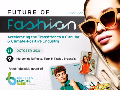 Brussels Climate week 2026, Future of fashion