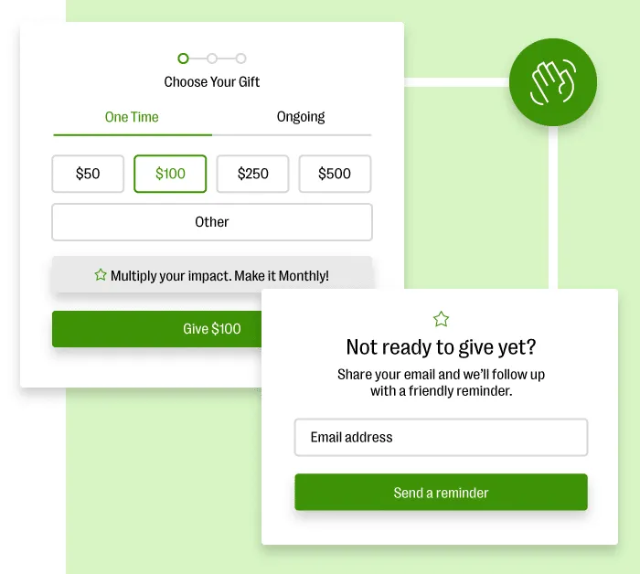 Feature Donation Forms Overview 1