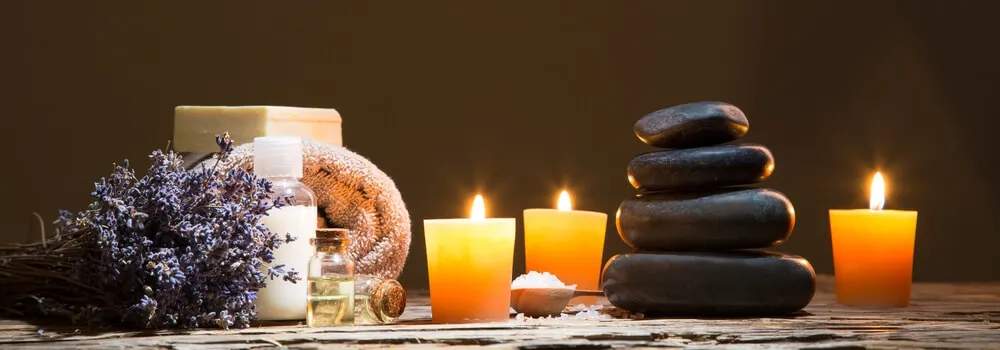 Items that may be included in a spa raffle basket