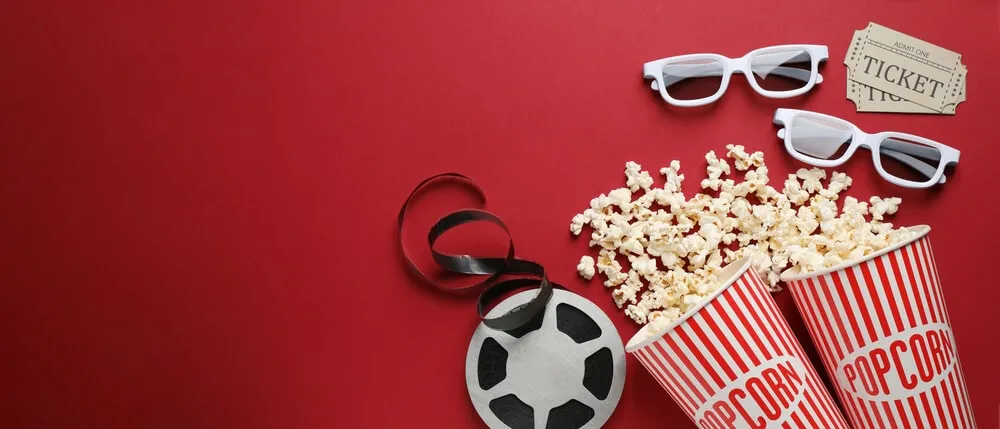 Items that may be included in a movie-related raffle prize